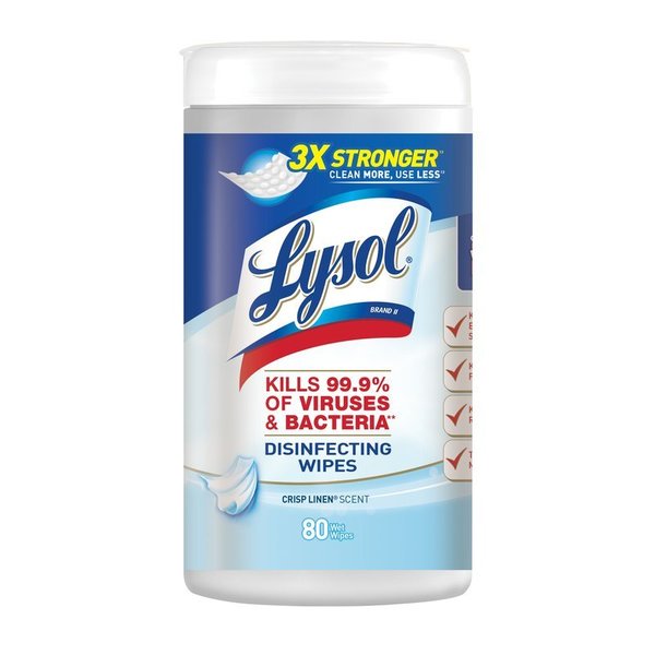 Lysol Fiber Weave Disinfecting Wipes 80 pk 1920089346